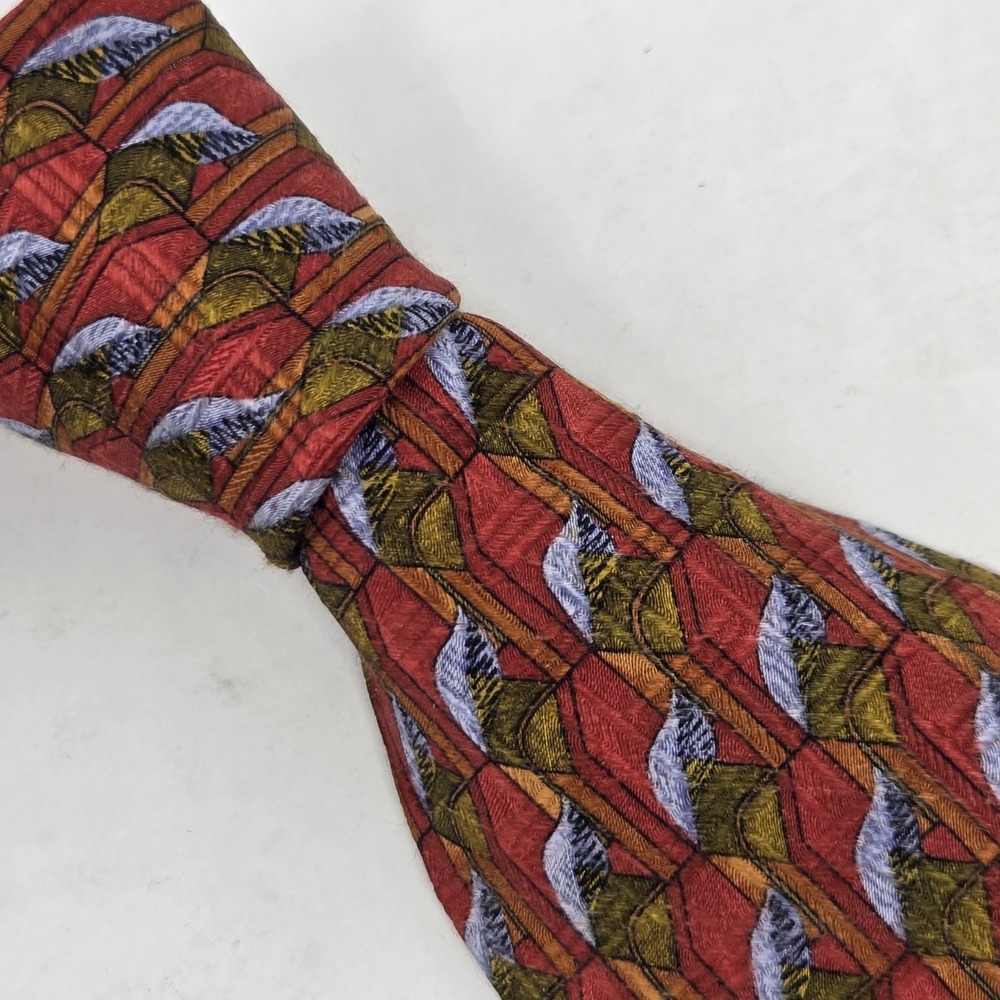 Robert Talbott x Britches of Georgetowne Multicolor Silk Tie USA‎ Made